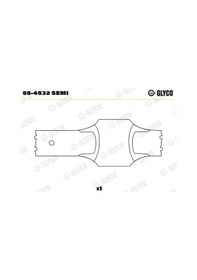 Resim Glyco 554532semı Piston Kol Burcu 51024051046 - 6 Adettir 