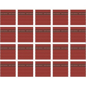 Resim Suntek Hediye Ambalaj Kağıdı Su Geçirmez Doğum Günü Düğün Ağacı Kırmızı 20 Parça 