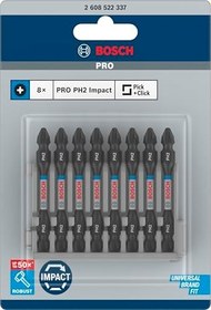 Resim Bosch Professional Accessories 2608522337 çift-"Impact PH2 Tornavida Ucu" 8-parça, 0 W, 0 V 