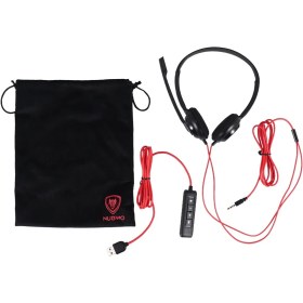 Resim Mystique Ps5 Dizüstü Bilgisayar Için Gürültü Önleyici Mikrofonlu Nubwo USB Kulaklık, Bom Için Kulak Üstü Kablolu Ofis Çağrı Merkezi Kulaklığı (Yurt Dışından) 