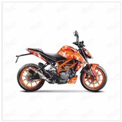 Resim Ktm Duke Gen2 Graphic Sticker Kit Set Turuncu 