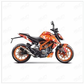 Resim Ktm Duke Gen2 Graphic Sticker Kit Set Turuncu 