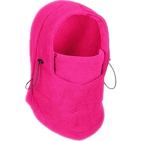 Resim Chaoduo Shop Fuşya Tarzı 2021 Yeni Moda Sıcak Kap Kış Erkek Kadın Şapkalar Su Geçirmez Termal Polar Balaclava Şapka Kapşonlu Boyun Isıtıcı Yürüyüş Atkılar (Yurt Dışından) 