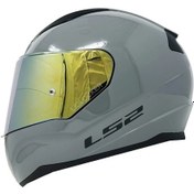 Resim Ls2 Rapıd 2 Nardo Gri Fullface Motosiklet Kaskı Gold Camlı Nardo Gri 