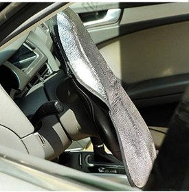 Resim Araba Oto Ön Cam Güneşlik ve Direksiyon Güneşlik 