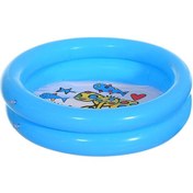 Resim Homyl Çocuklar Şişme Yüzme Havuzu Bebek Küveti Aile Açık-mavi 