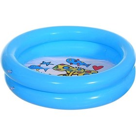 Resim Homyl Çocuklar Şişme Yüzme Havuzu Bebek Küveti Aile Açık-mavi 