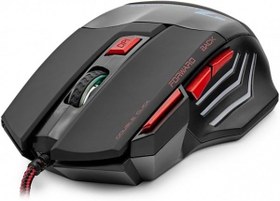 Resim Hadron HDG30 3600dpi Ledli 1.44mt USB Kablolu Oyuncu Mouse - Siyah-Kırmızı 