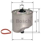 Resim Mazot Fıltresı Focus/fıesta 09->/s60/c30 1.4-1.6 Tdcı 