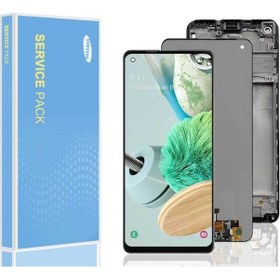 Resim Samsung Galaxy Uyumlu A21S A217 Lcd Dokunmatik Ekran 