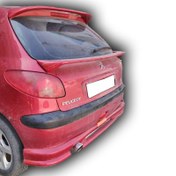 Resim Peugeot 206 Cam Altı Spoiler Boyasız 