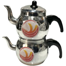 Resim Yağlıoğlu Aleminyum Tombik Çaydanlık 2.no Gri 