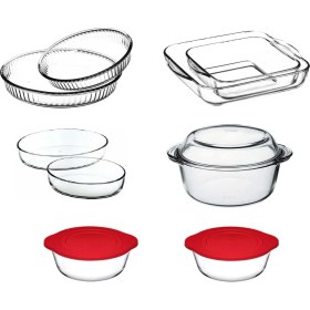 Resim Paşabahçe Borcam Mutfak Seti 9'lu 