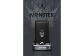 Resim Hector Monster S 8000 Rpm Type-C Tıraş Makinesi Siyah 