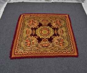 Resim Yeni Lüks Oygulu Masa Yatak Örtüsü Kare Duvar Halısı 5729 