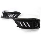 Resim OLED GARAJ HONDA CIVIC FC5 İçin Uyumlu MAKYAJLI KASA ÖN SİS LEDİ 3 ÇİZGİ DİZAYN - HAREKETSİZ 