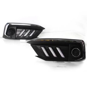 Resim OLED GARAJ HONDA CIVIC FC5 İçin Uyumlu MAKYAJLI KASA ÖN SİS LEDİ 3 ÇİZGİ DİZAYN - HAREKETSİZ 