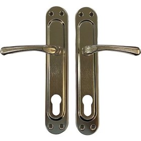 Resim Kumru Nikel Saten Yale Kapı Kolu(BGT) 