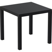 Resim Siesta Contract Ares 80X80 Cm Kare Masa Siyah 