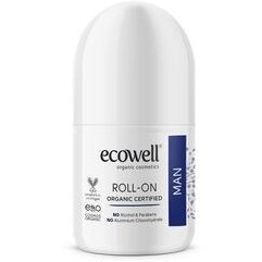 Resim Ecowell Organik Roll On Deodorant (Erkek) 75 ml 