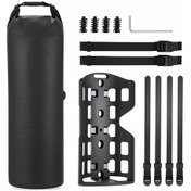 Resim Jeehugo Sürekli Su Geçirmez Bisiklet Önden Çantası - Dağ Yolu İçin Kolay Kurulum Çıkartma Tipi A - Gereç Ve Eşya Saklama Çok Renkli 