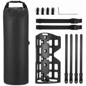 Resim Jeehugo Sürekli Su Geçirmez Bisiklet Önden Çantası - Dağ Yolu İçin Kolay Kurulum Çıkartma Tipi A - Gereç Ve Eşya Saklama Çok Renkli 