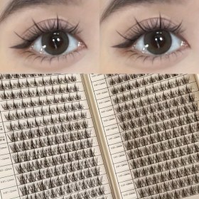 Resim 320 Küme Kirpik Kitabı - Kendin Yap Doğal, Anime, Çapraz, Küme ve Kabarık Stil Kirpik Uzantıları - Başlangıçlar İçin Uygun C Curl Sahte Kirpikler, Tekrar Kullanılabilir - Karışık Uzunluklar 11-13mm 