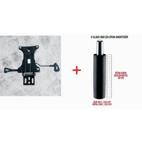 Resim Cemre Ticaret Çift Kollu Kuyruklu Mekanizma+100'lük Siyah Piston 