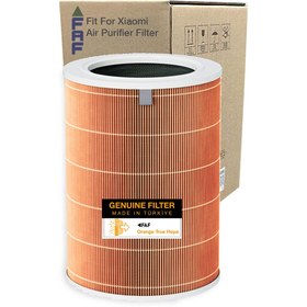 Resim FAF FİLTRE Xiaomi Mi Air Purifier 2S Filtre Model: AC-M4-AA Uyumlu True Hepa 14 High Efficiency Turuncu 