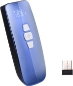 Resim Mini Cep Tipi 1D \u002F 2D \u002F QR Barkod Okuyucu 3'ü 1 arada BT \u002F 2.4G Kablosuz\u002FUSB Kablolu Barkod Okuyucu, Windows Mac ile Uyumlu, Süpermarket Perakende Lojistik Depo için Android iOS 