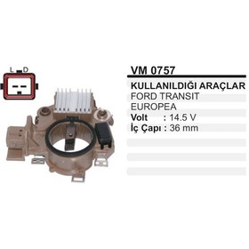 Resim Konjektor 12V Mondeo Transit Europa 504632226 