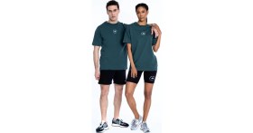 Resim New Balance UNT1311 Yeşil Unisex Tişört 