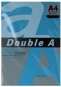 Resim Double A Renkli Fotokopi Kağıdı 100 Lü A4 80 Gr Koyu Mavi 