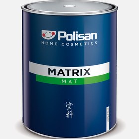 Resim Polisan 0,75 lt Matrix Mat Siyah 
