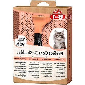 Resim Perfect Coat Deshedder Kedi Tarağı, Kısa Ve Uzun Tüylü Kediler İçin 