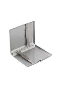 Resim Zekupp Gümüş Gri Harley-Davidson Metal Sigara Tabakası N11.454 