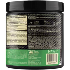 Resim Optimum Nutrition Mikronize Kreatin Portakal Aromalı (247.5 gr 55 Servis) 