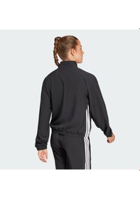 Resim Adidas Train Essentials 3-stripes Kadın Eşofman Üstü Jd6539 Siyah 