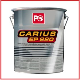 Resim Petrol Ofisi Carius Ep 220 Suya ve Yüksek Sıcaklığa Dayalı Aşırı Basınç Gresi 15 KG 