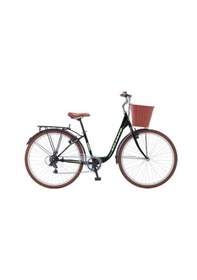 Resim Salcano Cambridge Unisex 28 Jant Şehir Bisikleti Siyah-gri Siyah-Gri 