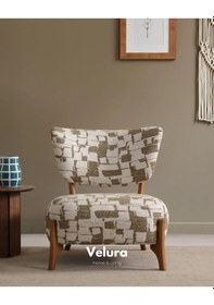 Resim Vezir Berjer & Tekli Koltuk Yeşil 