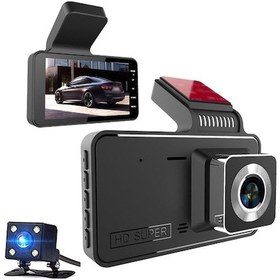 Resim Xianwen Springsun 1080p Dvr Dash Kamera 4 İnç Araba Dash 