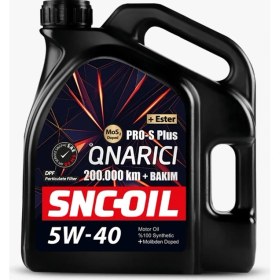 Resim SNC-OIL Pro-S Plus 5W-40 4 Litre Onarıcı Motor Yağı ( Üretim Yılı: 2023 ) 