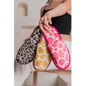 Resim Slipcat 3’lü Kadın Ev Terliği Misafir Terliği Bohça Terliği 