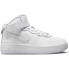 Resim Nike Air Force 1 Mid Easyon Gs Sneaker Ayakkabı Beyaz 