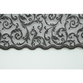 Resim Sultan 2 Model Antrasit Renk Pileli Fon Perde 75x260 Cm Antrasit 