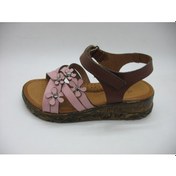 Resim Trend Sandals 8328 Deri Ortopedik Kız Çocuk Sandaleti 26-29 Pembe 