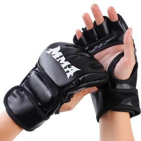 Resim Erkek ve Kadın Boks Eldivenleri, Boks Antrenman Eldivenleri, Boks Antrenmanına Yeni Başlayanlar İçin Uygun, Boks Spor Eldivenleri, Antrenman Ekipmanı Tekvando Eldivenleri, Noel Hediyeleri 