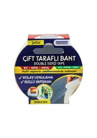Resim Vodaseal Çift Taraflı Filmik Bant 25 Mm 10 Metre 