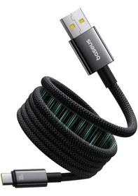 Resim Baseus Tungsten Gold Manyetik Usb-c Kablo 100w Siyah,1 Metre 100 Cm 
